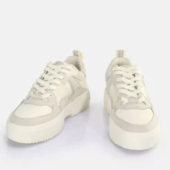 Hot BUFFALO Rse V2 Baskets Basses Vegan Gris/Creme Grau-Beige