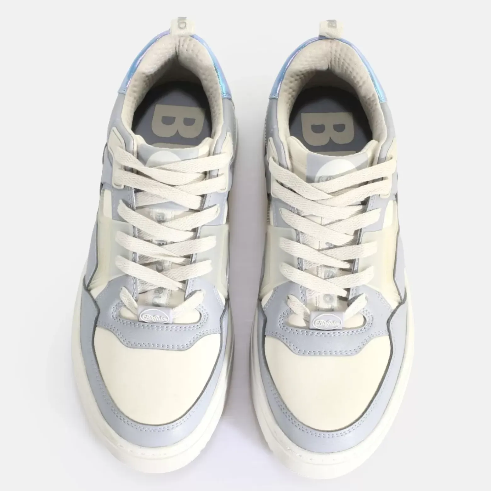 Best BUFFALO Rse V2 Baskets Basses Vegan Ciel/Gris Bleu