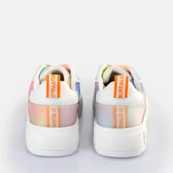 Online BUFFALO Rse V2 Baskets Basses Veganes Tie Dye Corail/ Vert