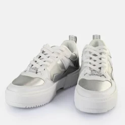 Online BUFFALO Rse V2 Baskets Basses Veganese/Blanc Argent