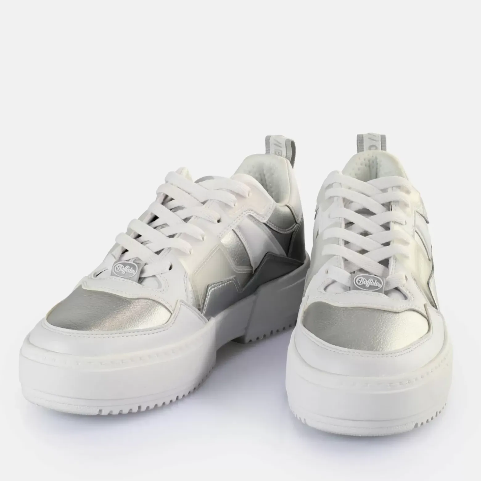 Online BUFFALO Rse V2 Baskets Basses Veganese/Blanc Argent