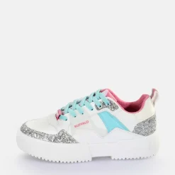 Clearance BUFFALO Rse V2 Baskets Basses Veganes Blanc/Argente Silber/Weis