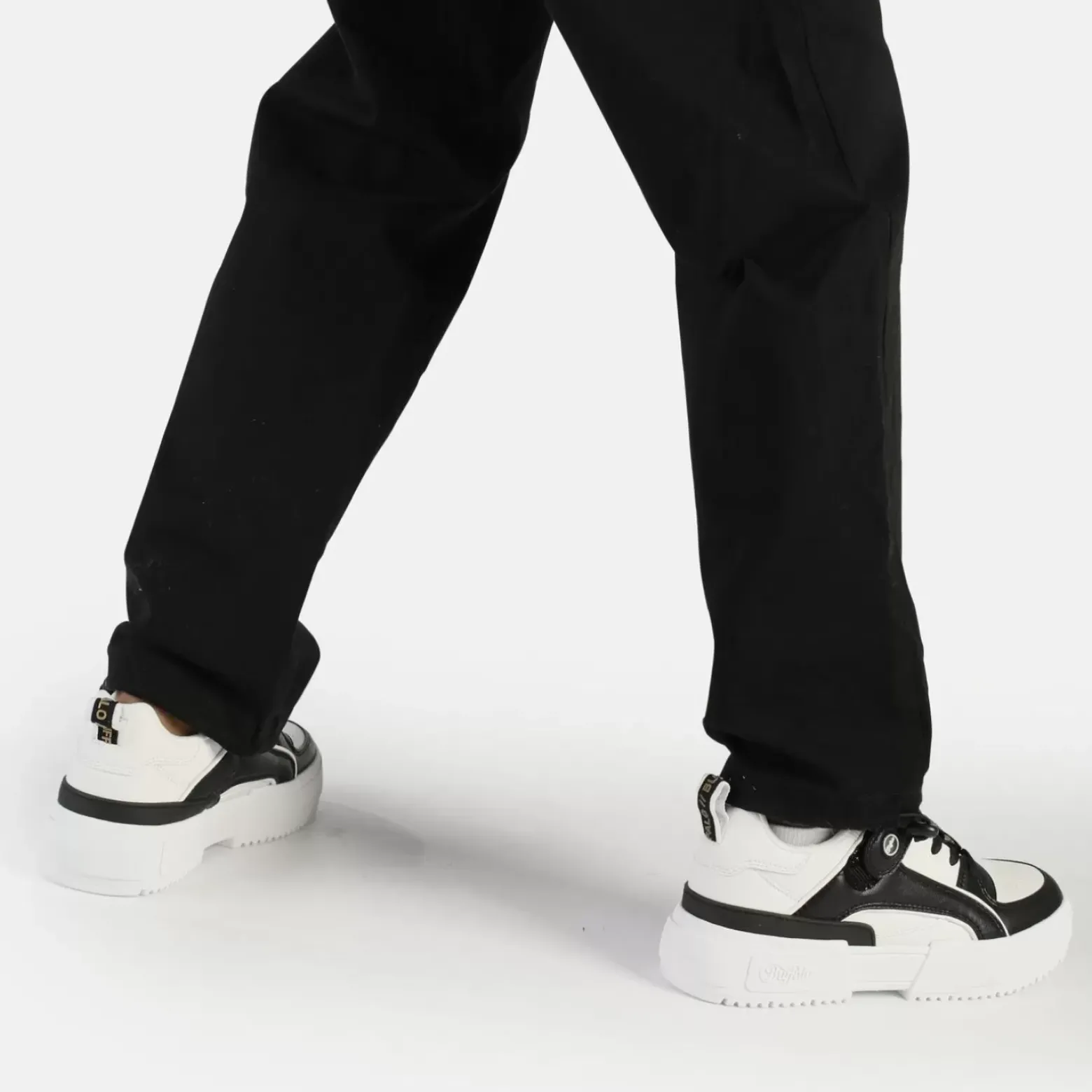 Best BUFFALO Rse Velc Baskets Basses Vegan Blanc/Noir Noir-Blanc