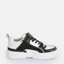 Best BUFFALO Rse Velc Baskets Basses Vegan Blanc/Noir Noir-Blanc