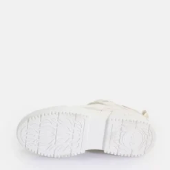 Shop BUFFALO Rse Velc Baskets Basses Vegan Blanc