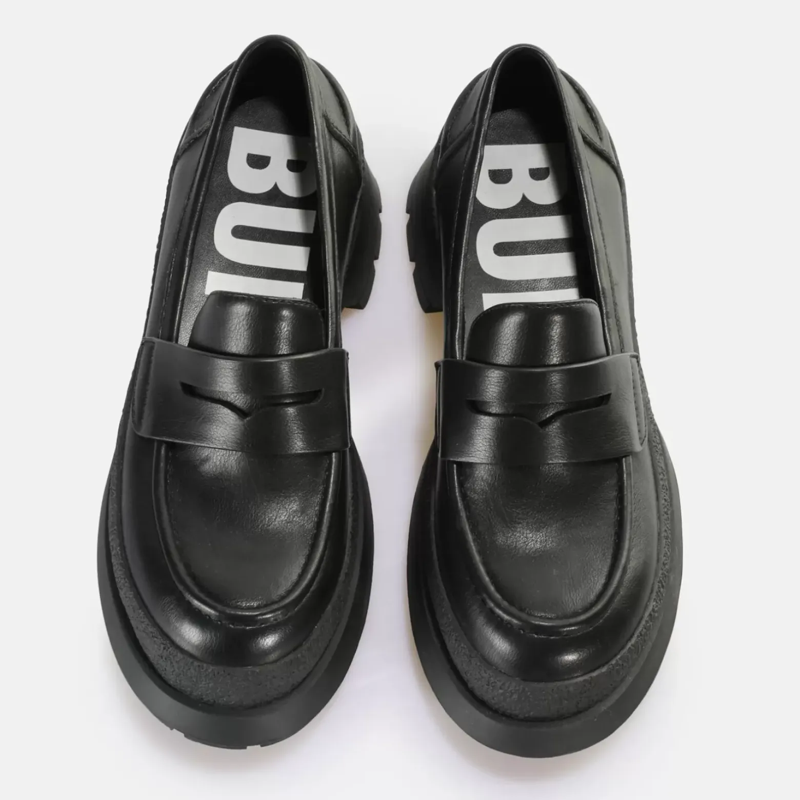 Online BUFFALO Rude Loafer Chaussures Basses Vegan Noir