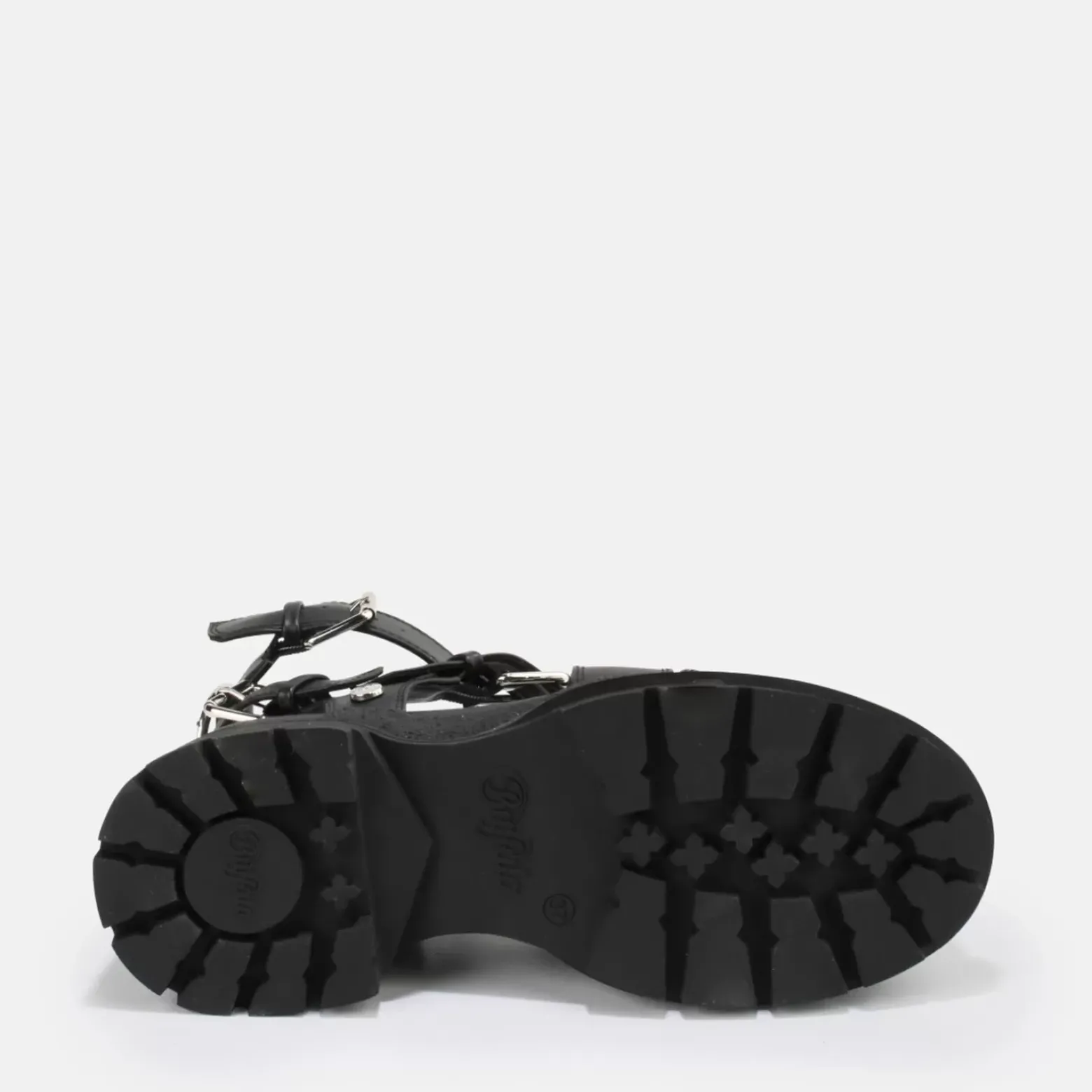 Online BUFFALO Rude Up Sandales A Plateforme Veganes Noir