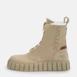 Best BUFFALO Saba Bottines Cuir Nubuck Cognac