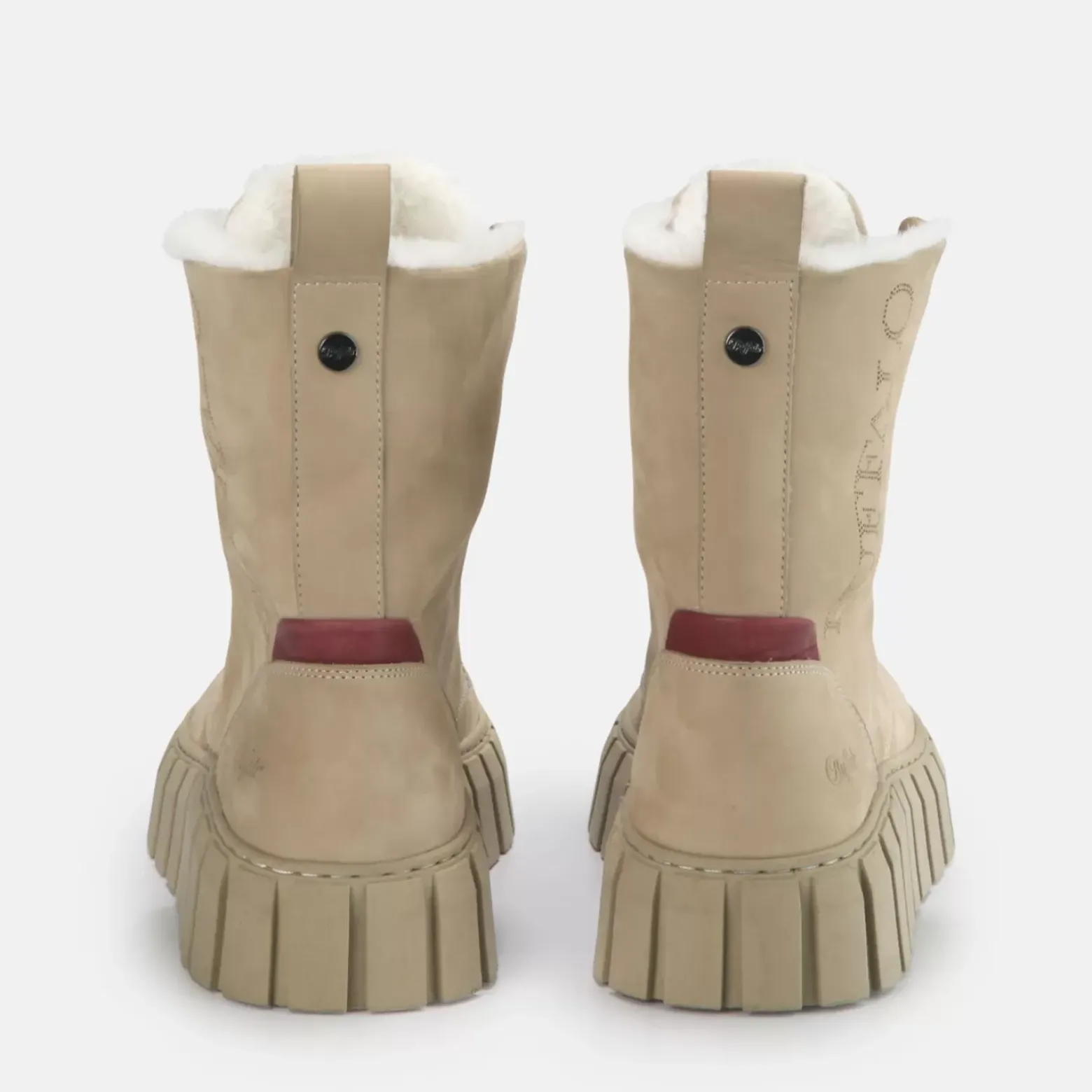 Best BUFFALO Saba Bottines Cuir Nubuck Cognac