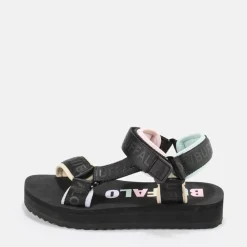 Online BUFFALO Sage Track Sandales A Plateforme Veganes/Multicolore Noir