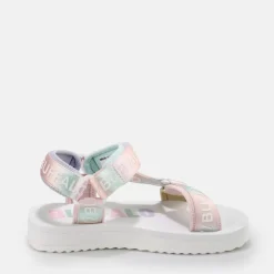 Sale BUFFALO Sage Track Sandales A Plateforme Veganes/Multicolore Blanc