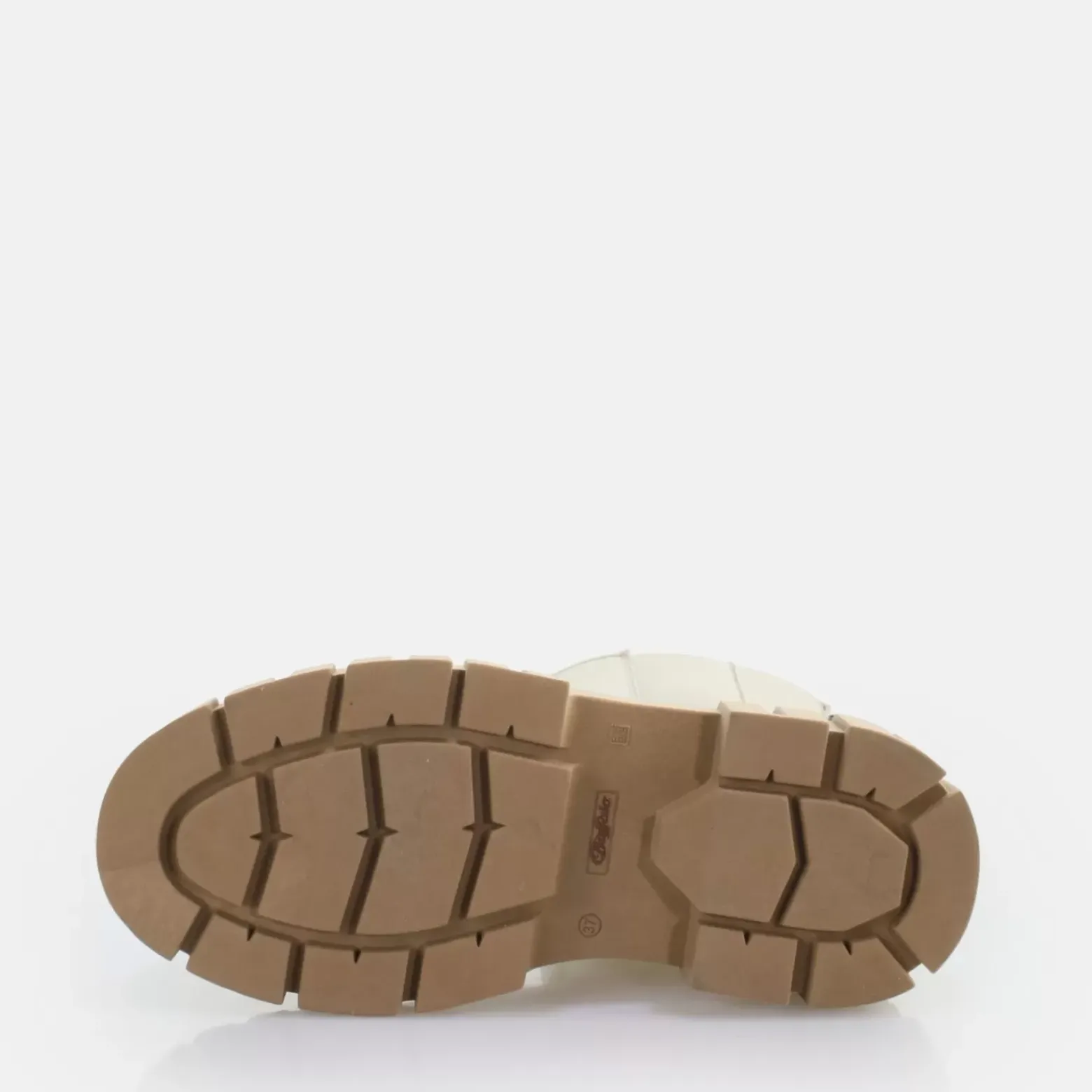 Cheap BUFFALO Scape Chelsea Hi Bottines Creme