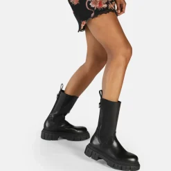 Outlet BUFFALO Scape Chelsea Hi Bottines Noir