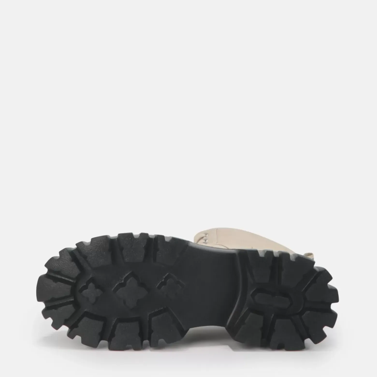 Discount BUFFALO Selen Bottines Cheville Plates Veganes Creme