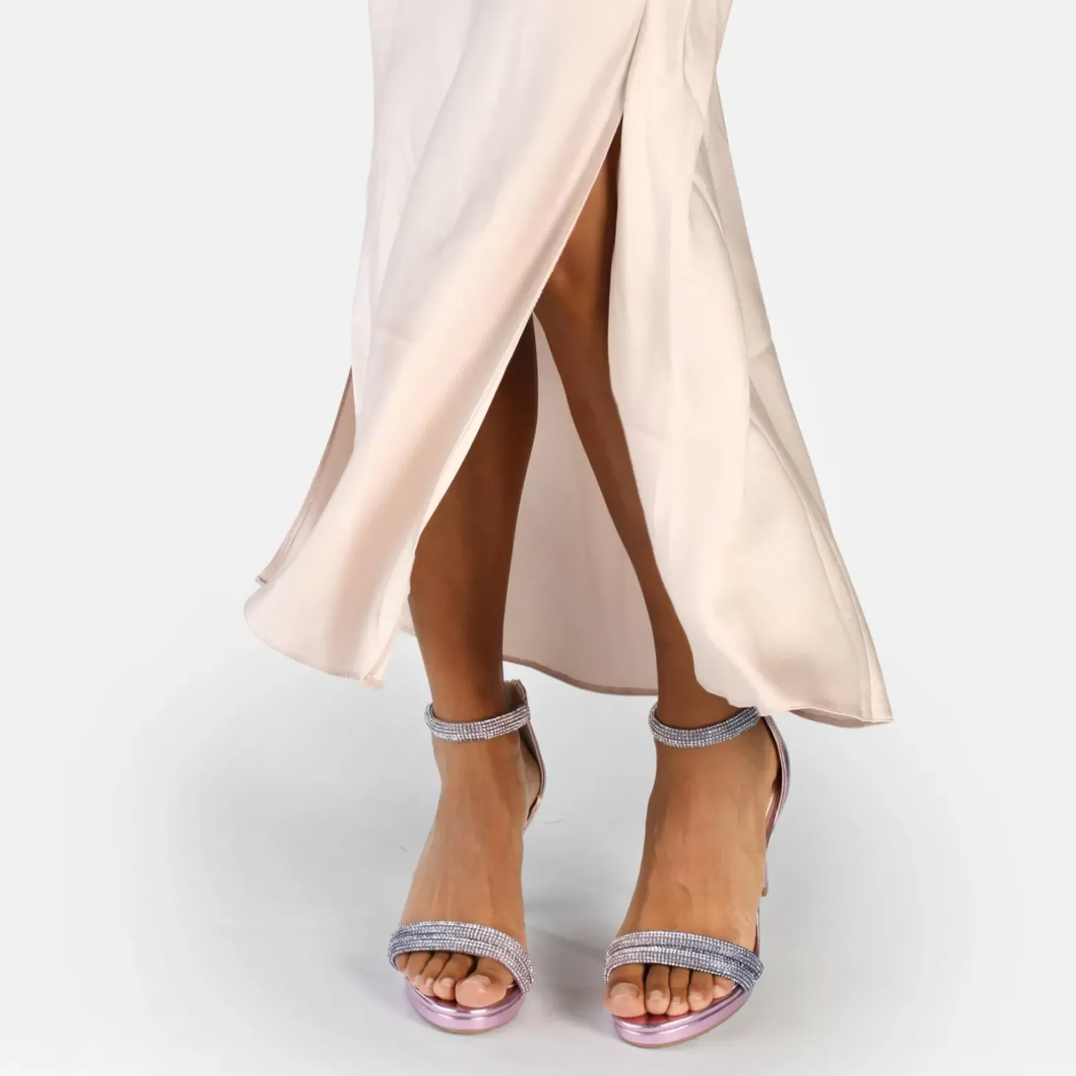 Discount BUFFALO Selma Sandales A Talon Vegan Purple Violet