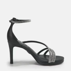 Store BUFFALO Serena Shine Sandales Veganes Noir