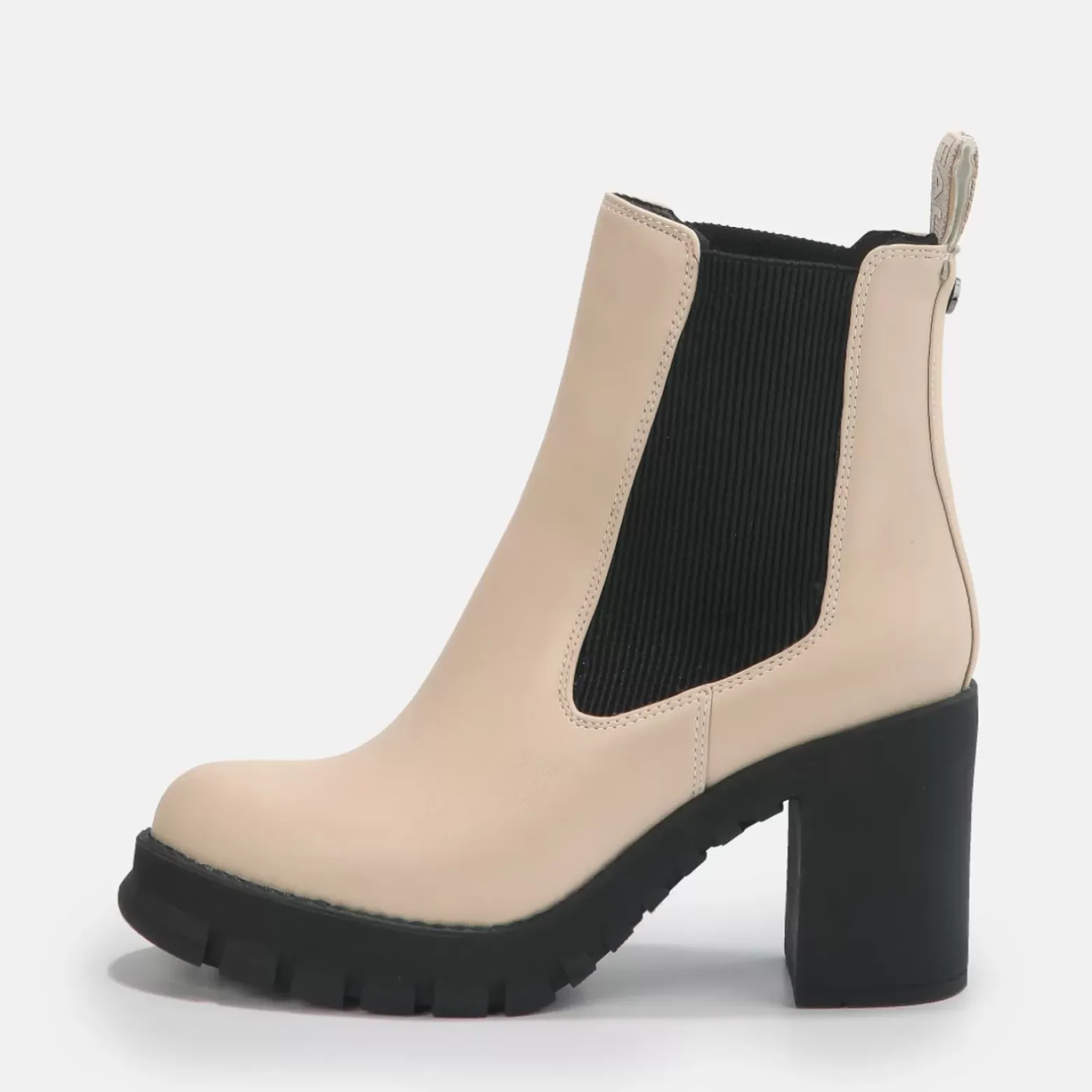 Cheap BUFFALO Serlina Bottines Cheville Veganes Creme