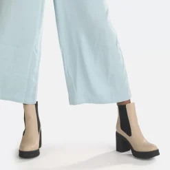 Cheap BUFFALO Serlina Bottines Cheville Veganes Creme