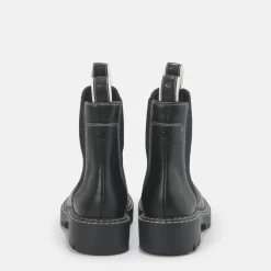 New BUFFALO Seven Bottines Cheville Veganes Noir