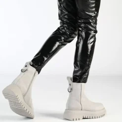 Flash Sale BUFFALO Shade Bike Warm Bottines Gris