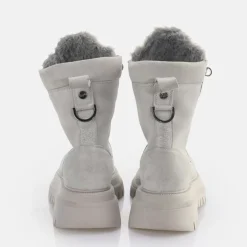 Cheap BUFFALO Shade Laceup Hi Warm Bottines Gris