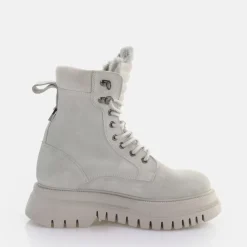 Cheap BUFFALO Shade Laceup Hi Warm Bottines Gris