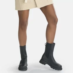 Online BUFFALO Shari Bottines Plates Veganes Noir