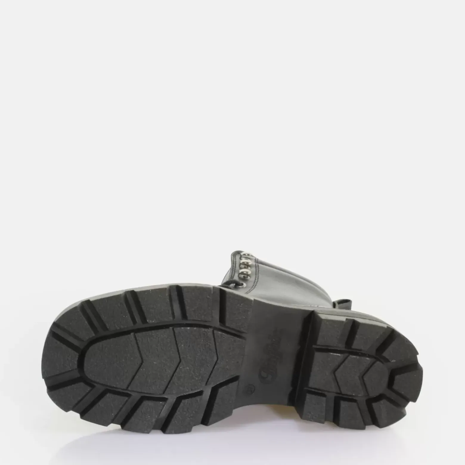 Best Sale BUFFALO Square Laceup Mid Bottines Noir