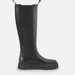 Shop BUFFALO Sunday Bottes Cuir Noir