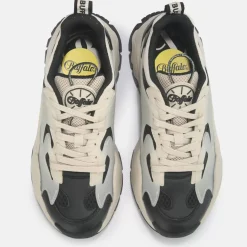 New BUFFALO Trail One Baskets Basses Veganes Couleur/Noir Creme