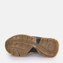 Discount BUFFALO Trail One Baskets Basses Vegan Coquille D'Oeuf/Noir Noir/Beige