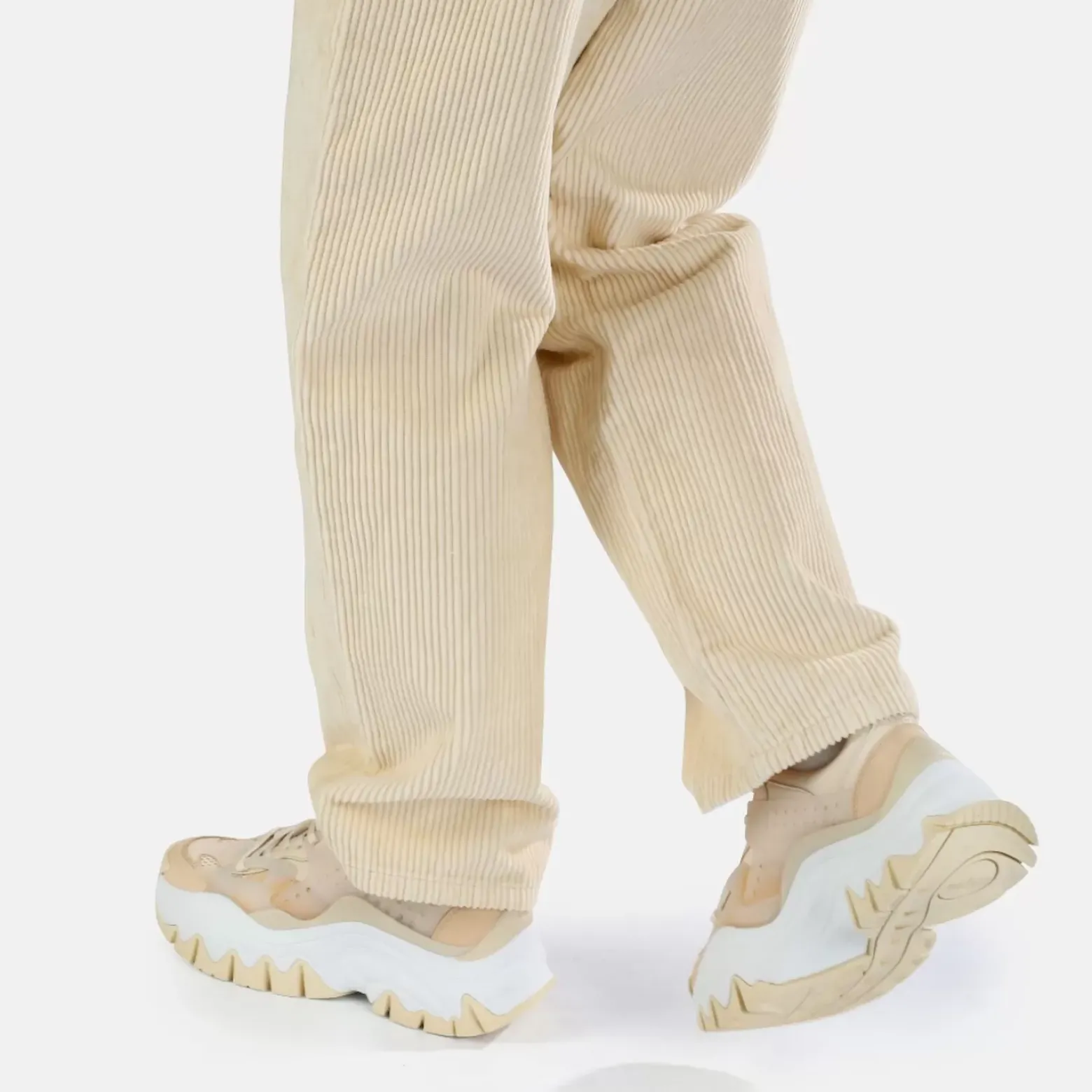 Cheap BUFFALO Trail One Baskets Veganes Creme Creme-Weis