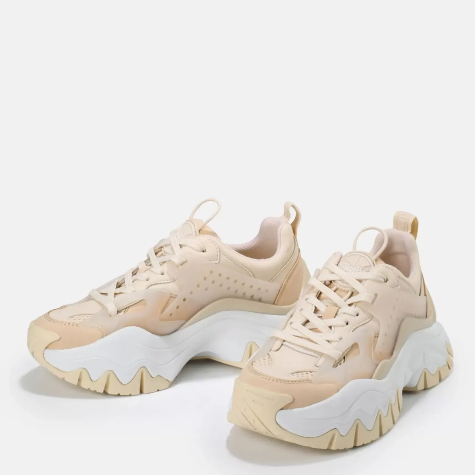 Cheap BUFFALO Trail One Baskets Veganes Creme Creme-Weis