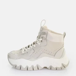 Clearance BUFFALO Trail Two Baskets Mid Beige Blanc Casse