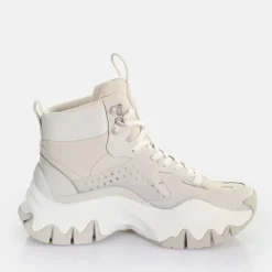 Clearance BUFFALO Trail Two Baskets Mid Beige Blanc Casse