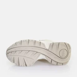 Clearance BUFFALO Trail Two Baskets Mid Beige Blanc Casse