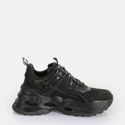 Store BUFFALO Triplet Hollow Baskets Basses Vegan Noir