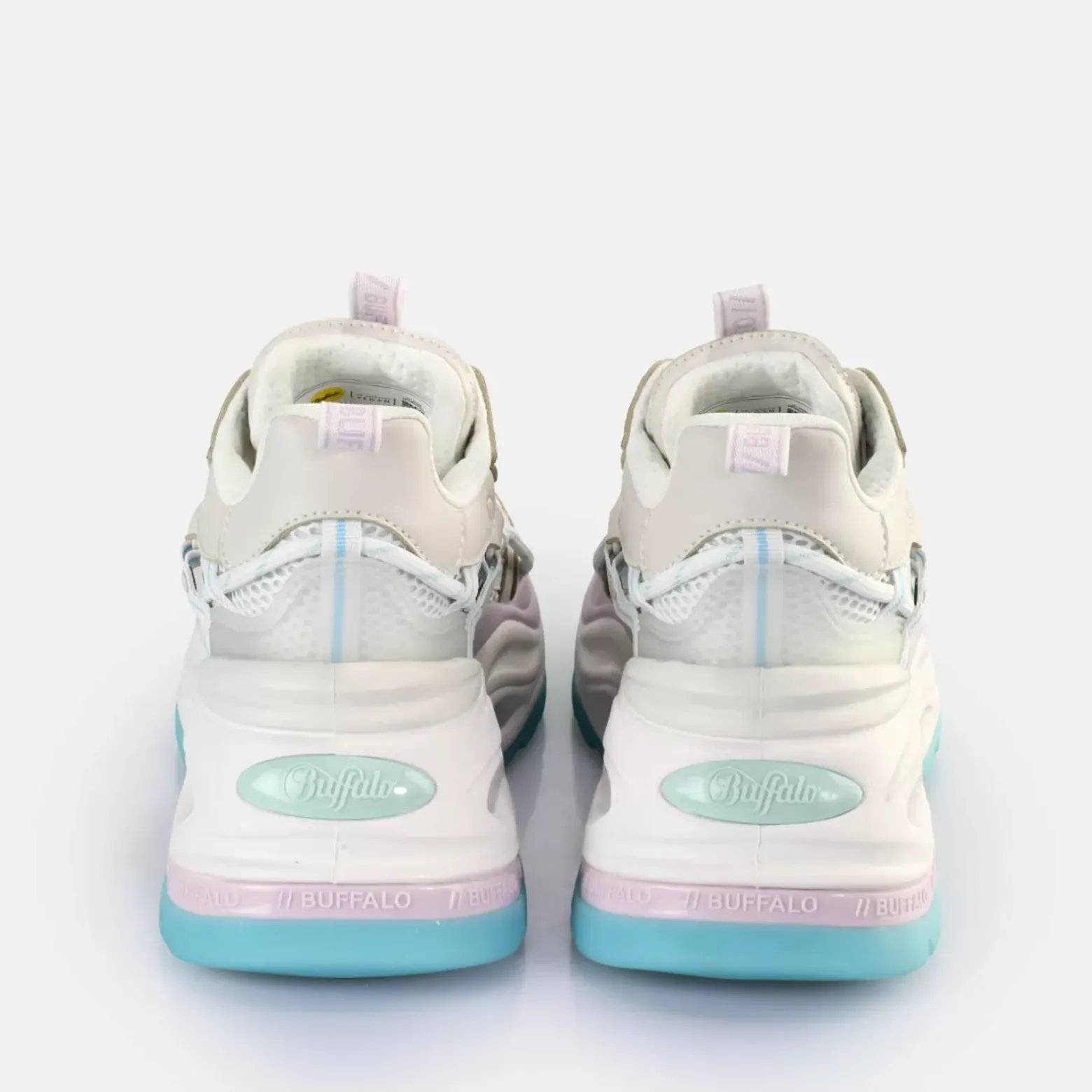 Flash Sale BUFFALO Triplet Hollow Baskets Basses Veganes Pastel Multicolore Pastell Multi