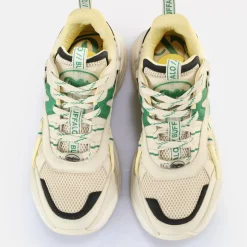 Best BUFFALO Triplet Hollow Baskets Basses Veganes/Vert Creme