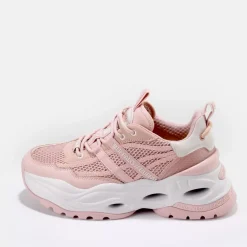 Flash Sale BUFFALO Triplet Nrg Baskets Basses Vegan Rose Clair Rose Vif