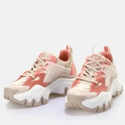 Flash Sale BUFFALO Triplet Nrg Baskets Basses Vegan Rose Clair Rose Vif