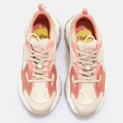 Flash Sale BUFFALO Triplet Nrg Baskets Basses Vegan Rose Clair Rose Vif