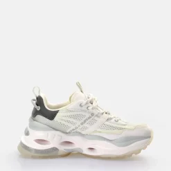 Online BUFFALO Triplet Nrg Nappa/Maille Vegan Blanc