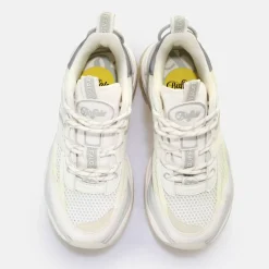 Online BUFFALO Triplet Nrg Nappa/Maille Vegan Blanc