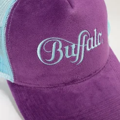 Shop BUFFALO Trucker-Caps-Velvet-Violet/ Bleu