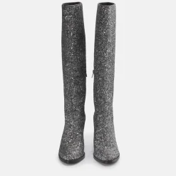Fashion BUFFALO Zoe Boot Bottes Veganes Gris Glitzer/Silber